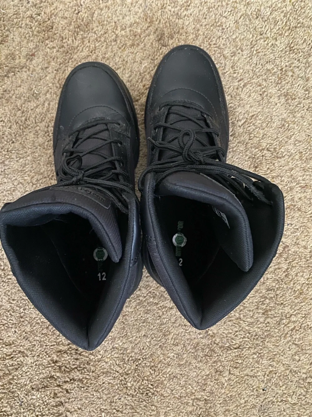 Black Inceptor Men’s Size 12 Lace Up Work Boots